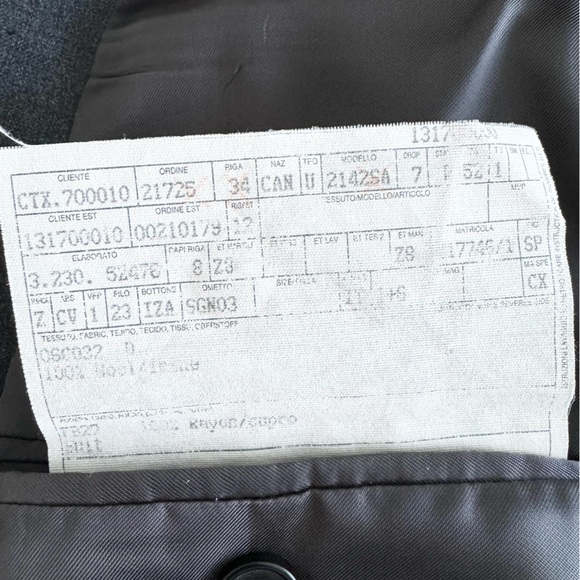 Ermenegildo Zegna Wool Suit EU52R - Picture 7 of 15